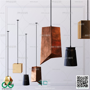 Ceiling light 03 3D Model