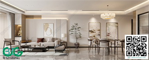 Living room New Chinese style 3dsmax File 22