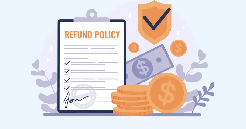 Refund Policy page 