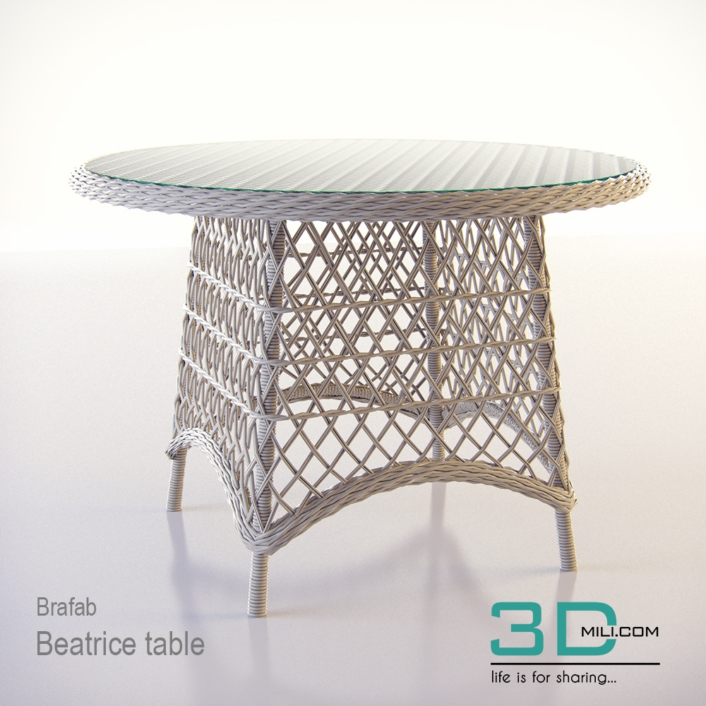 10. Beatrice table - 3DMili 2024 - Download 3D Model - Free 3D Models ...