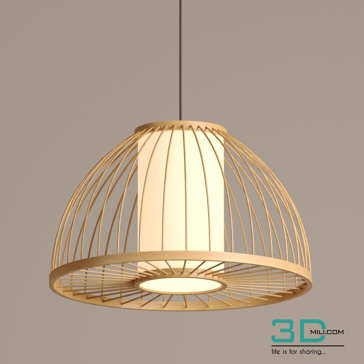 324. Ceiling light - 3DMili 2025 Download 3D Model - Free 3D Models ...