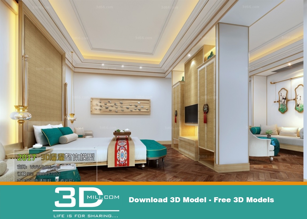 51 Bed Room Hotel 3dsmax File Free Download 3dmili 2025 Download 3d