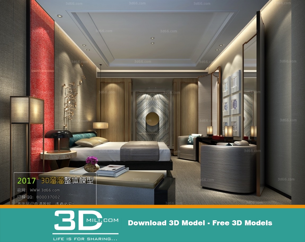 64 Bed Room Hotel 3dsmax File Free Download 3dmili 2025 Download 3d