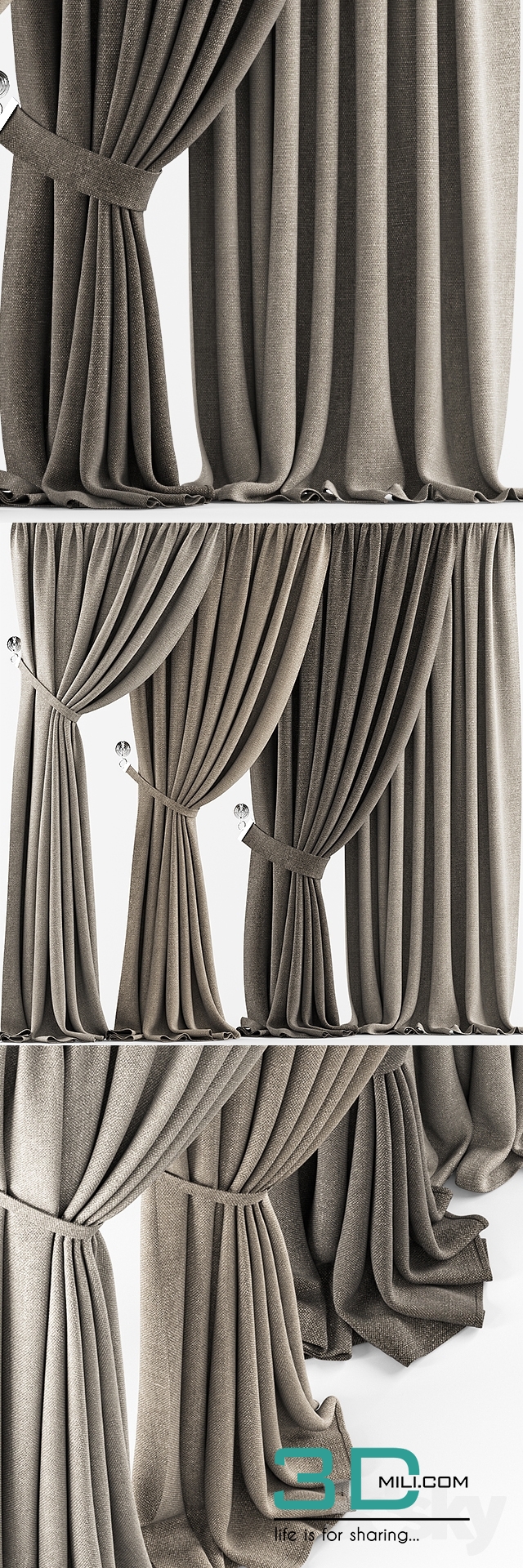 26 Curtain Model 3DMili 2025 Download 3D Model Free 3D Models 3D   24180370617 36b7aa5cf0 O 