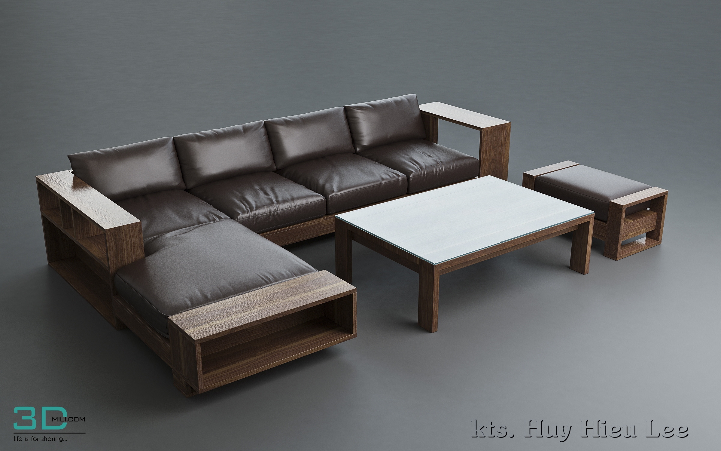 319.Sofa .Dong Gia .3dsmax Model Free Download - 3DMili 2024 ...