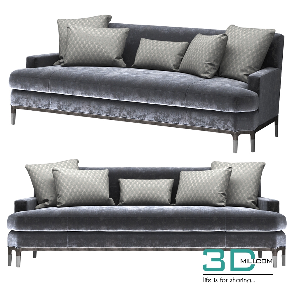 299. BAKER CELESTITE SOFA - 3DMili 2024 - Download 3D Model - Free 3D ...