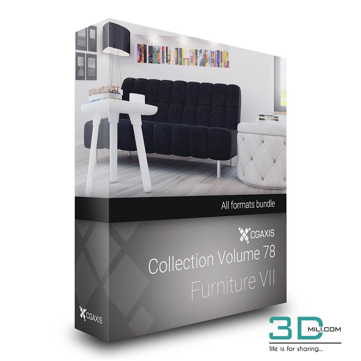 CgAxis Vol 78 Furniture VII 3DMili 2021 Download 3D