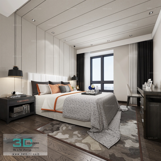 199. SELL Album MODERN BED ROOM 2018 04 - 3DMili 2024 - Download 3D ...