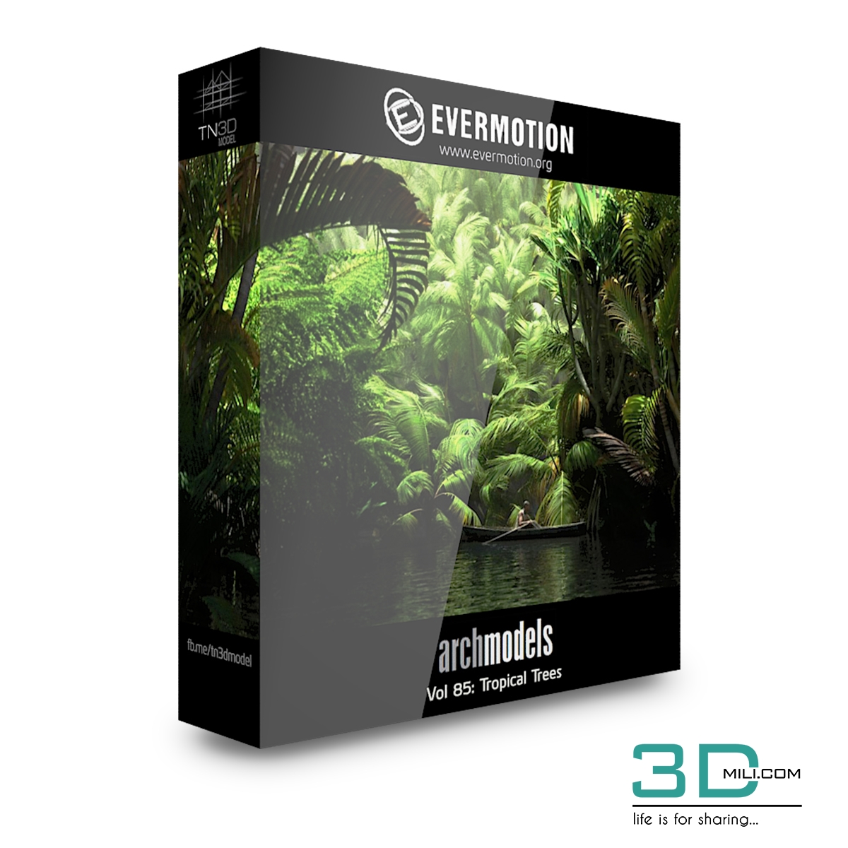Evermotion Archmodels Vol 85: Tropical Trees - 3DMili 2025 Download 3D ...