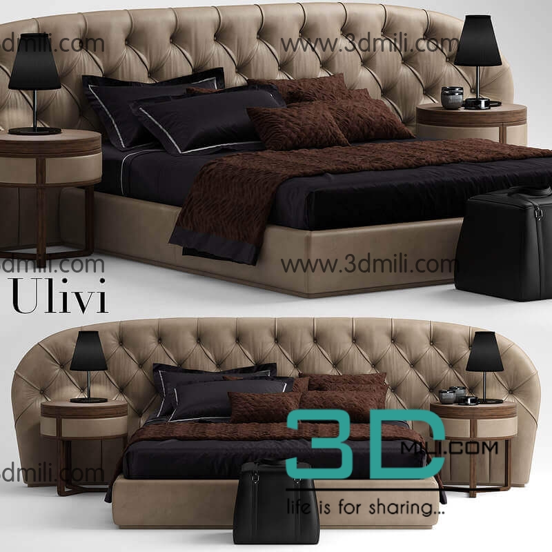 288 Bed 3dsmax File Free Download 3dmili 2025 Download 3d Model