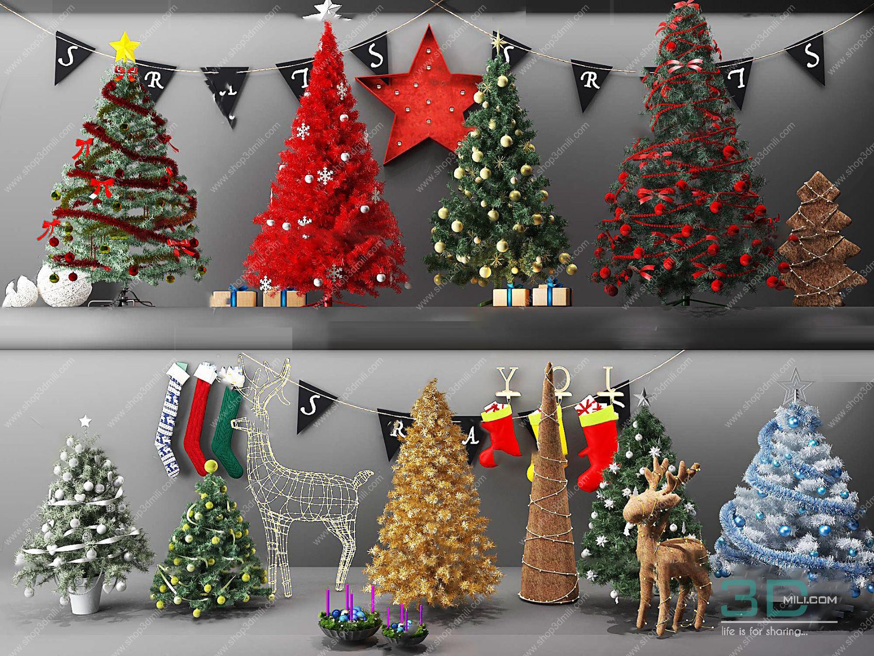 Tải miễn phí christmas decoration 3d model free download đẹp nhất cho ...