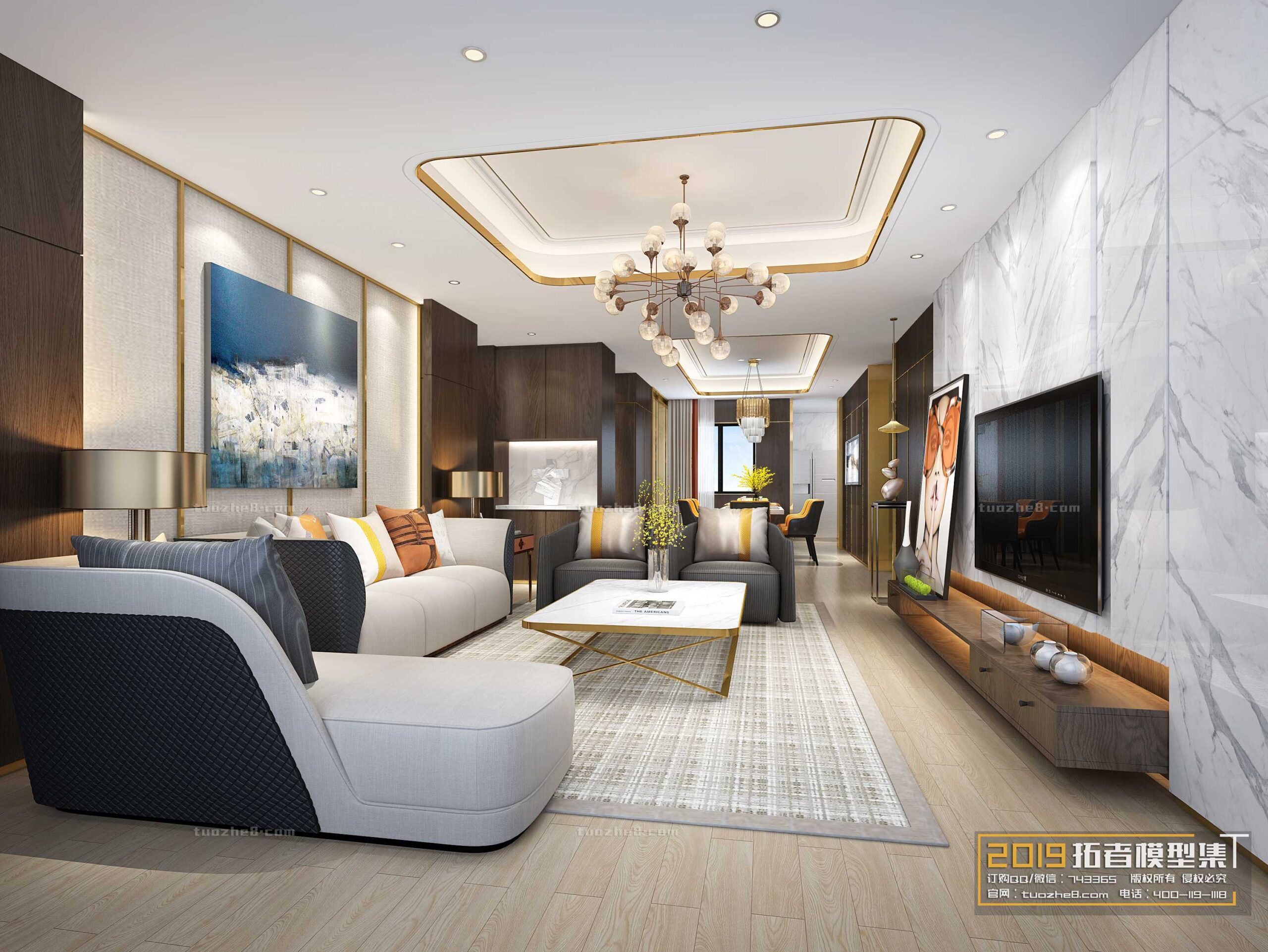 140. Living room 3dsmax File Modern Style Free Download - 3DMili 2024 ...