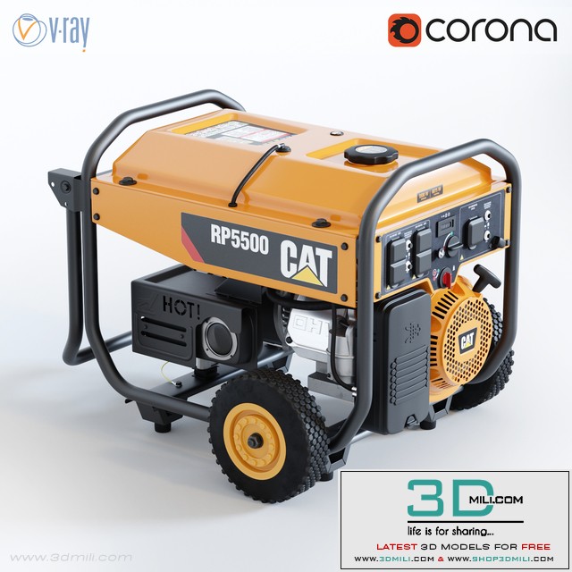 Portable generator CAT RP 5500 PRO 7 $ Roya
