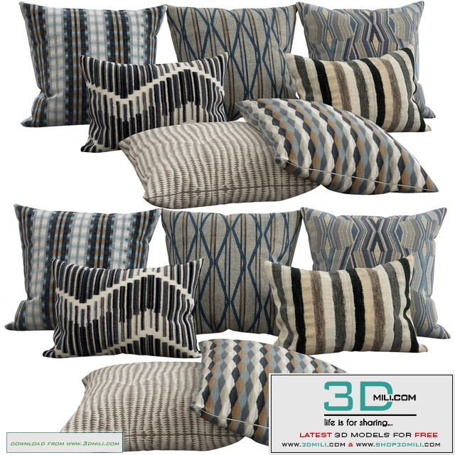 Decorative pillows, 43