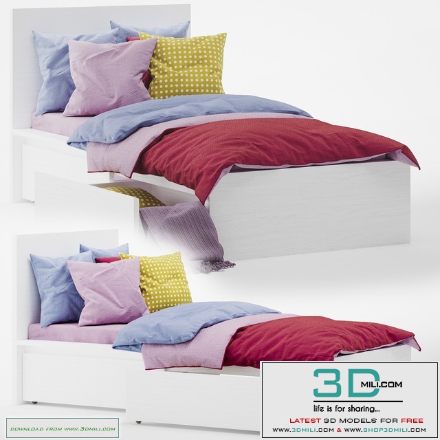 Ikea malm single bed