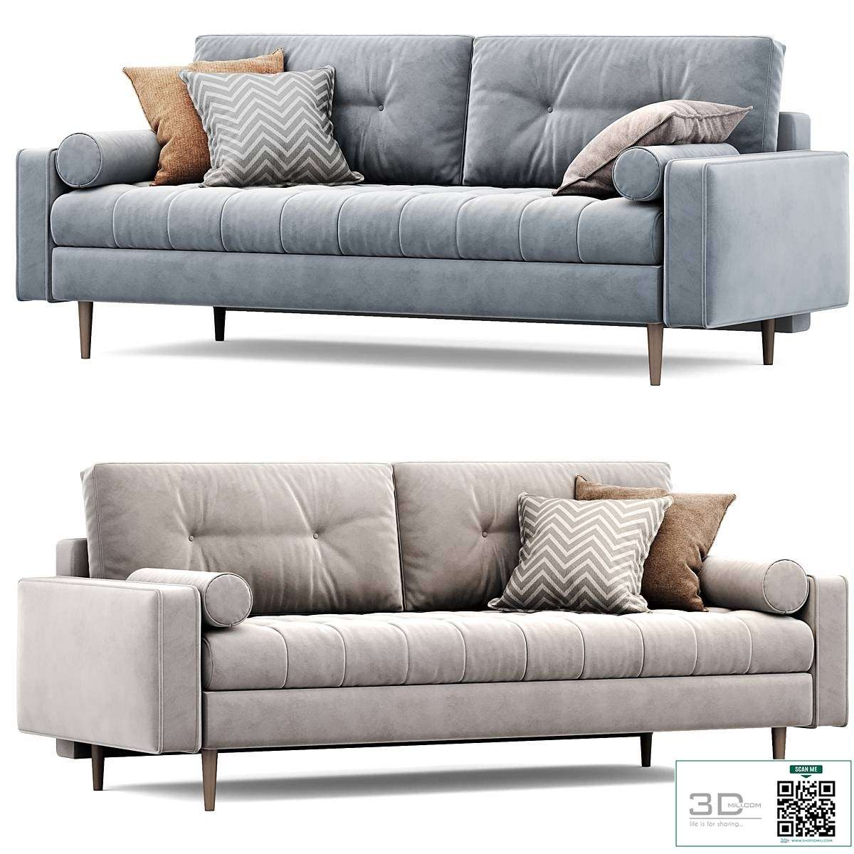 Sofa SITENO Velvet from Sofa ru | Citeno Sofa