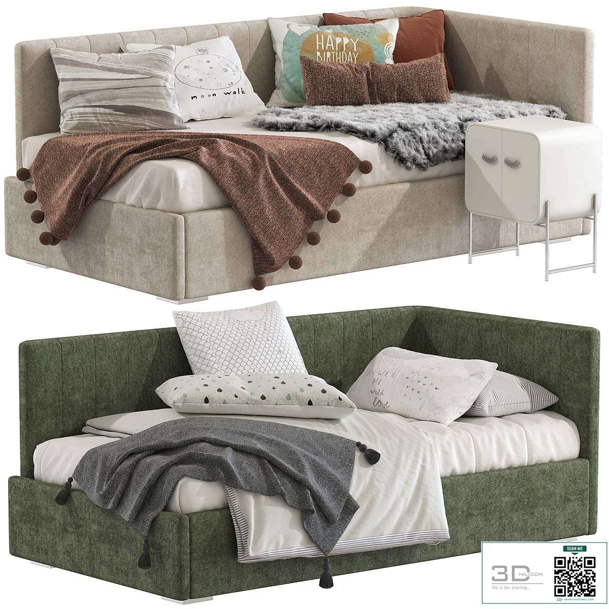 Modern style sofa bed 258