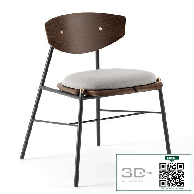 Kink dining chair by District Eight