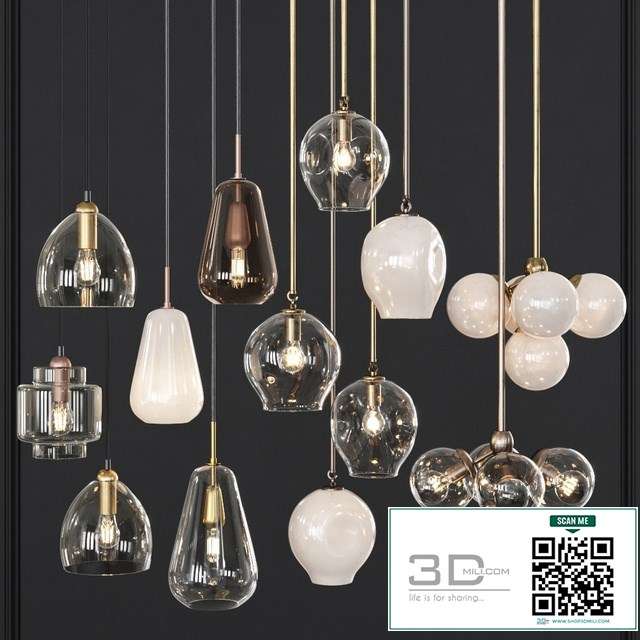 Pendant lights set 016