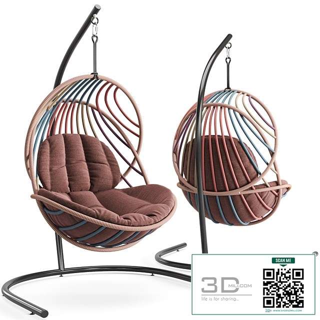 Dedon Hanging Lounge Chair Kida