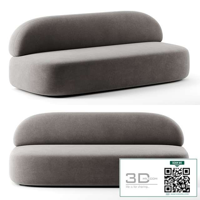 Guest sofa by La Cividina