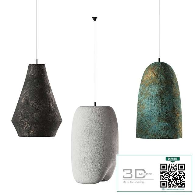 Wabi sabi Lamps