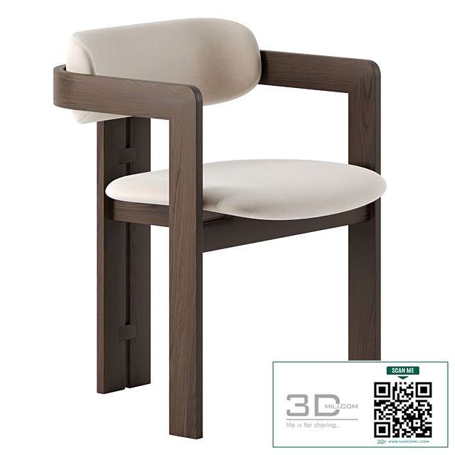 0414 chair by Gallotti & Radice