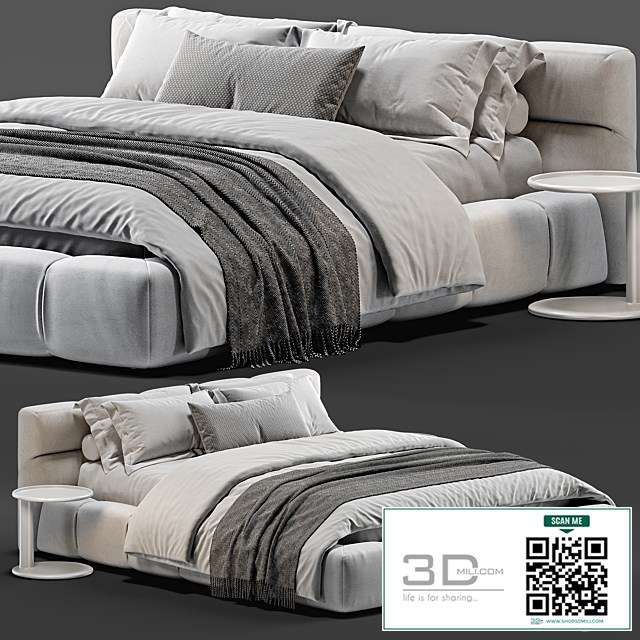 B&B Italia Tufty Bed_vol 02