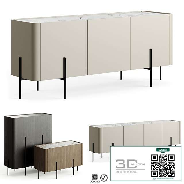 Liu Jo Caillou Low Cupboard