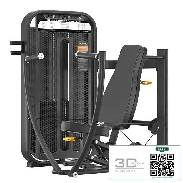 DHZ Fitness E-7008 Vertical Press