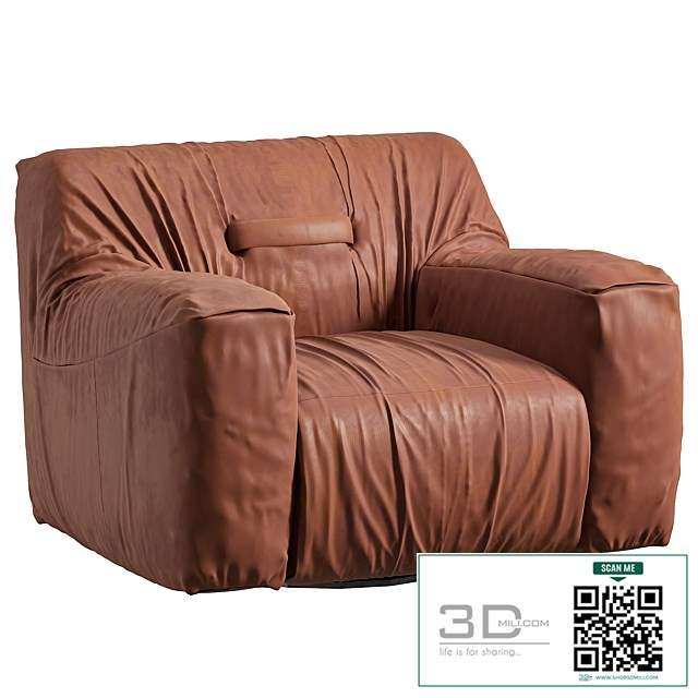 Argo armchair by natuzzi