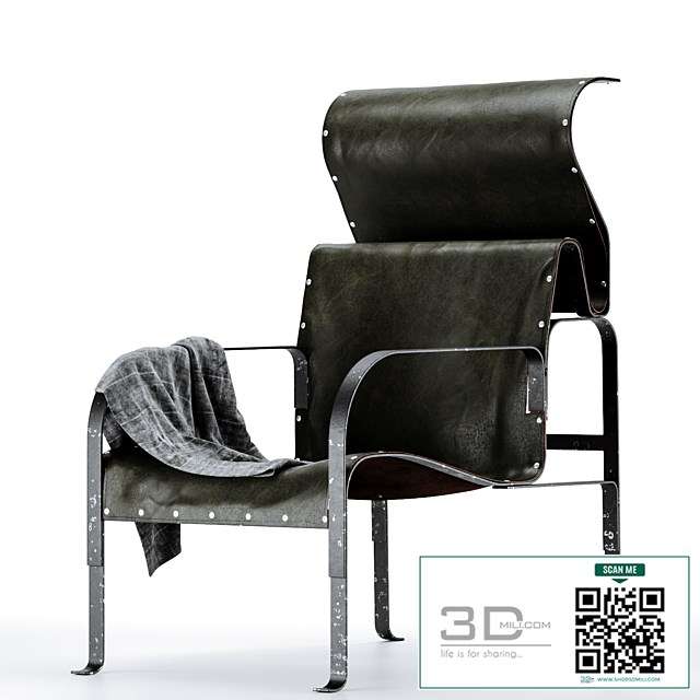 John Kandell Singel Kallemo Armchair