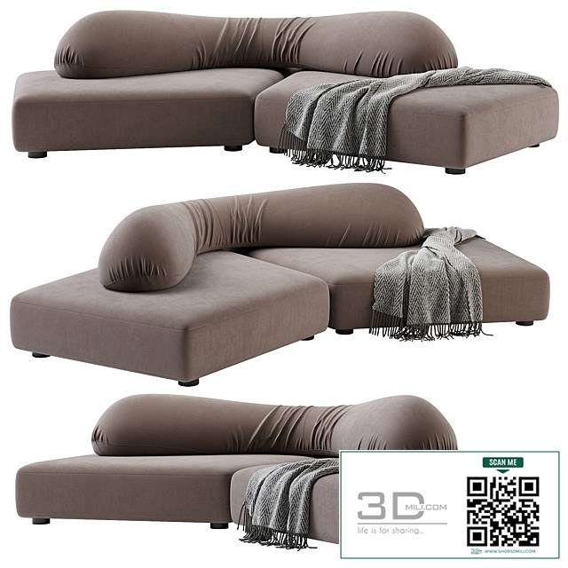 On The Rocks EDRA Sofa