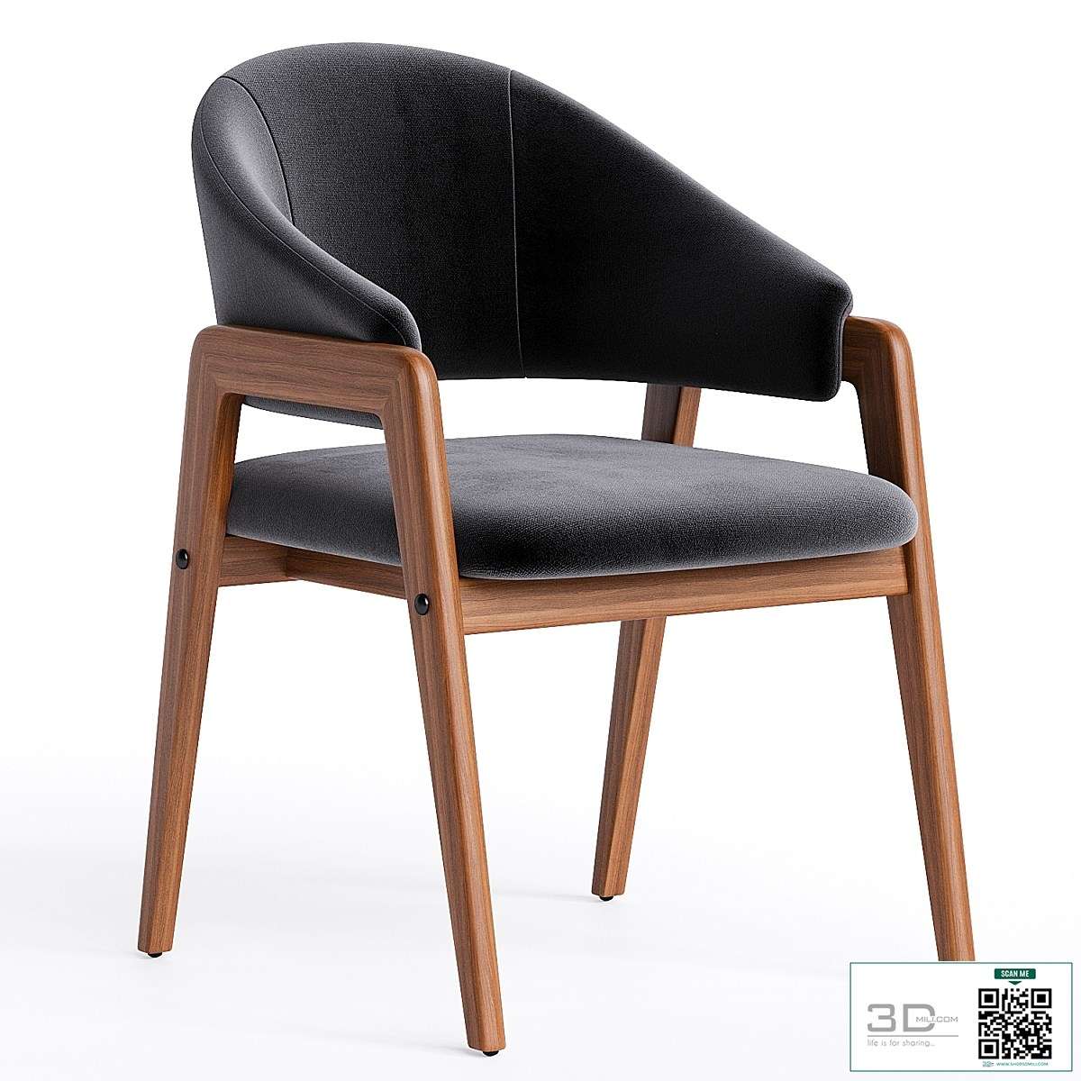 Wood Frame Dining Chair