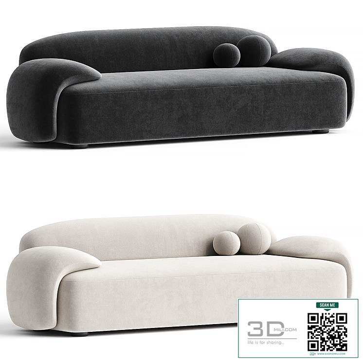 AMA 3-Seater Sofa