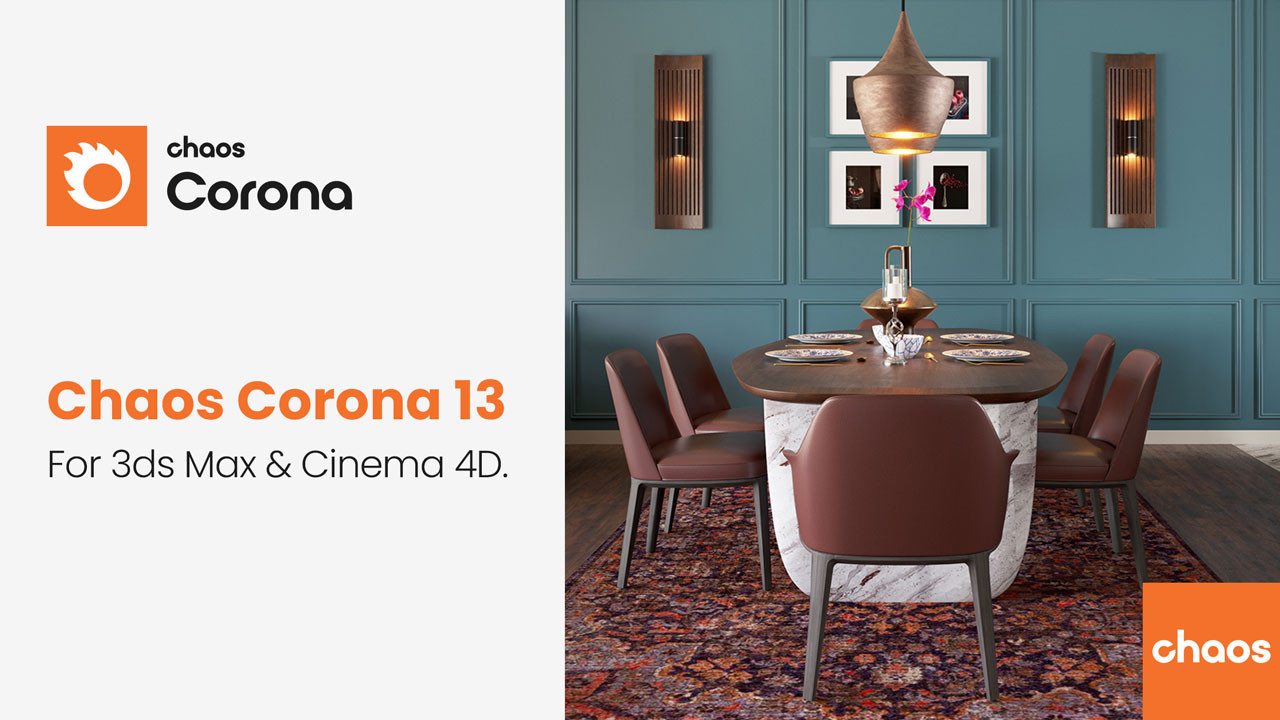 Chaos Corona 13 for 3ds Max 2016-2026 Free Download