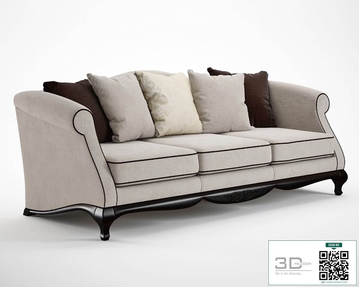 Sofa 3D Model 8