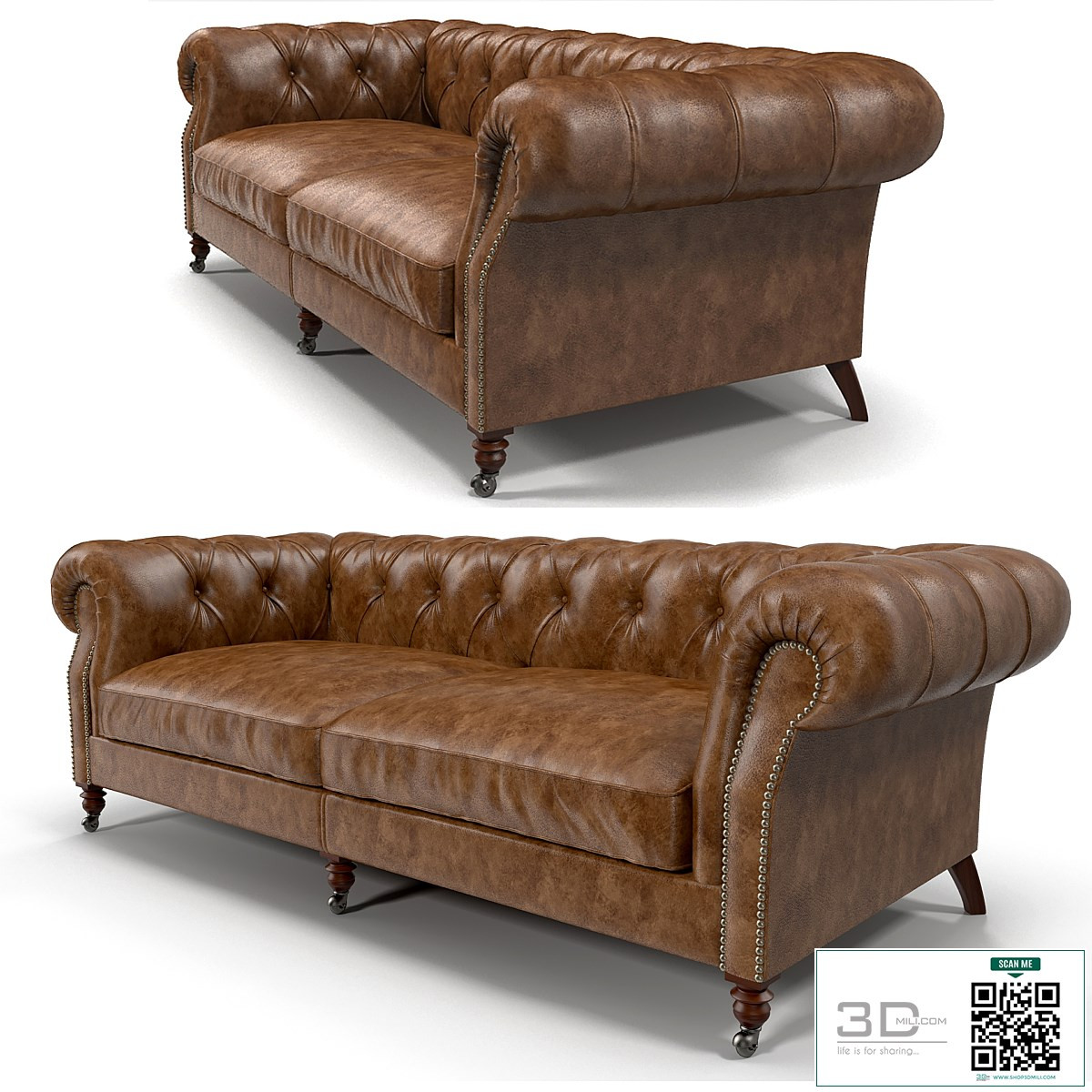 Sofa 3D Model 10