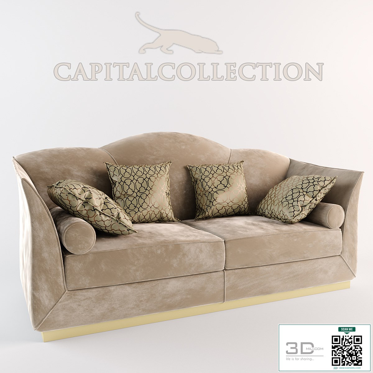 Sofa 3D Model 11