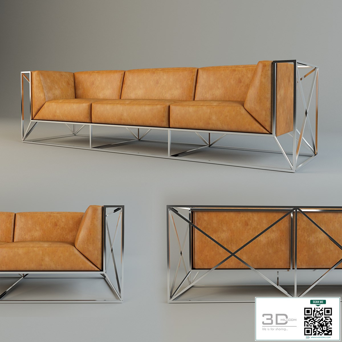 Sofa 3D Model 13