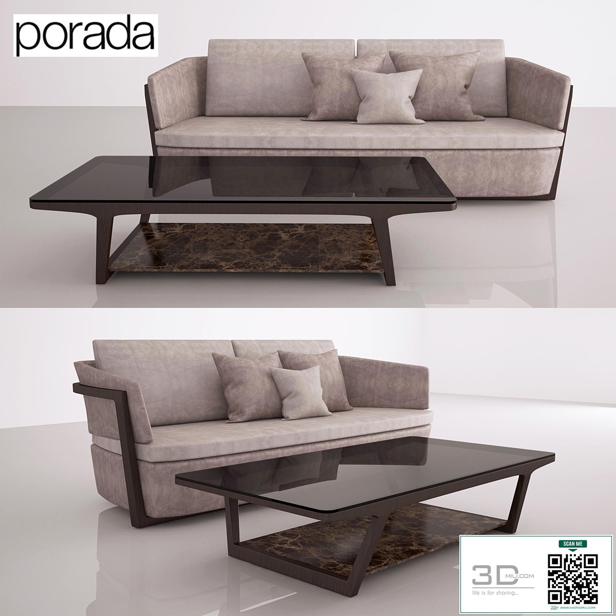Sofa 3D Model 15