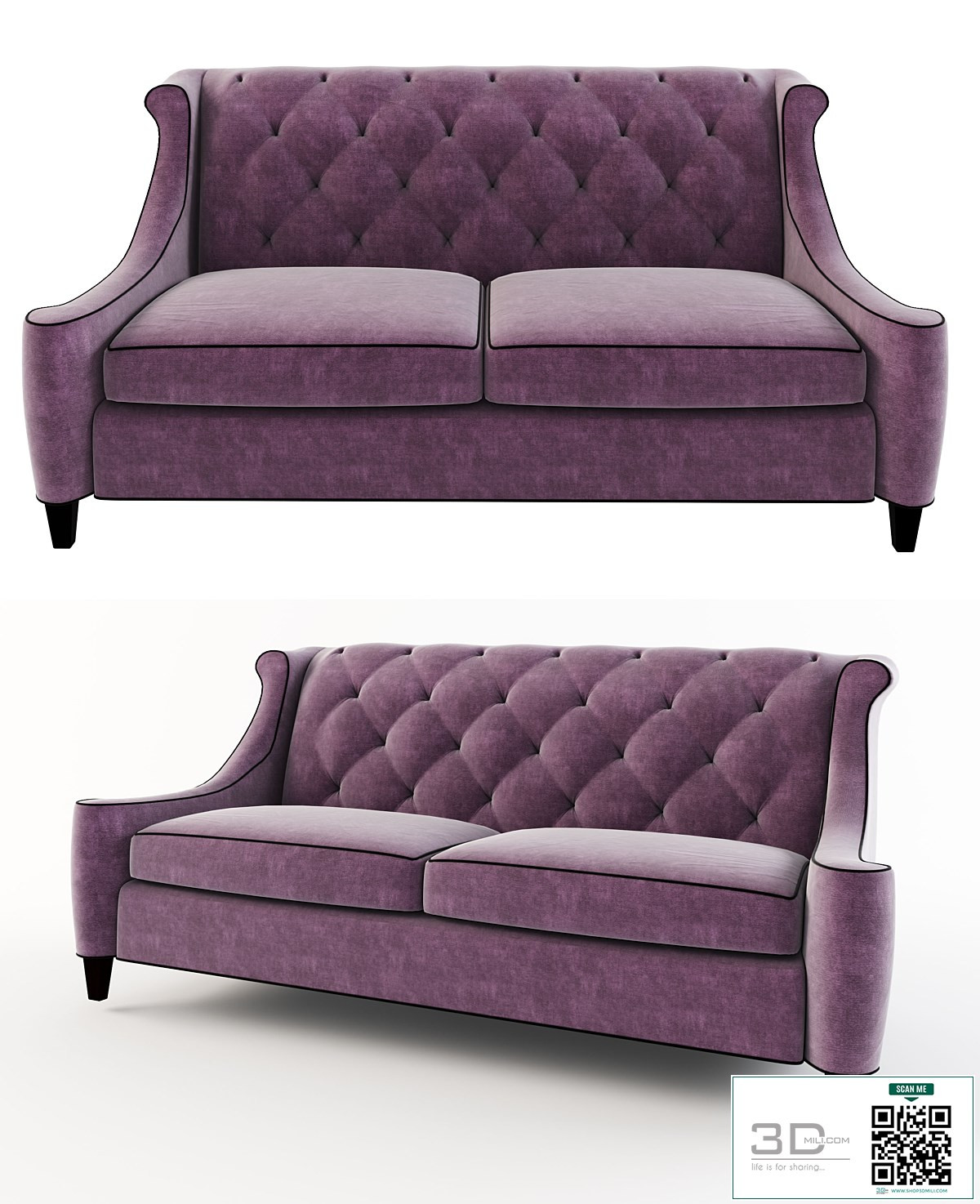 Sofa 3D Model 18