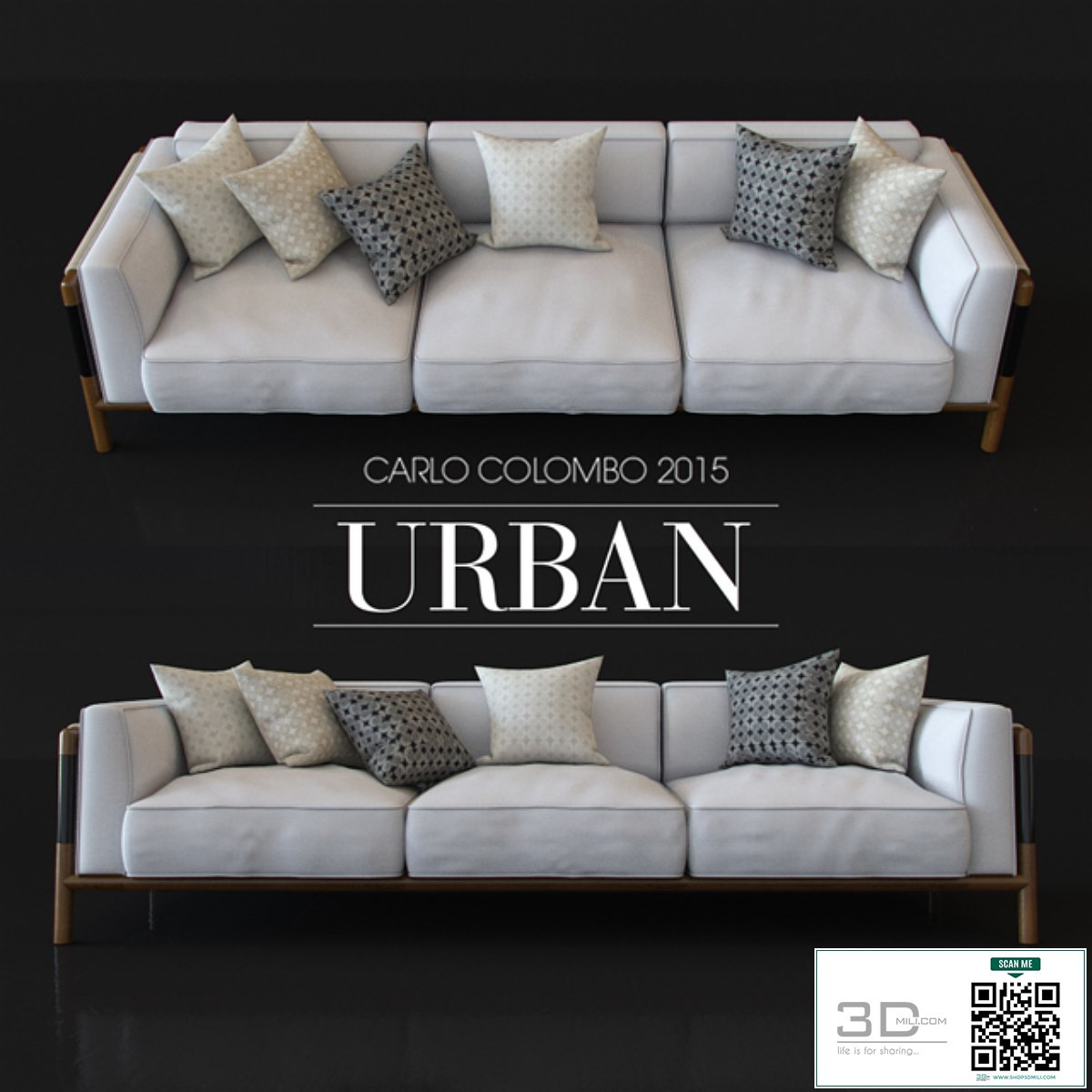 Sofa 3D Model 19
