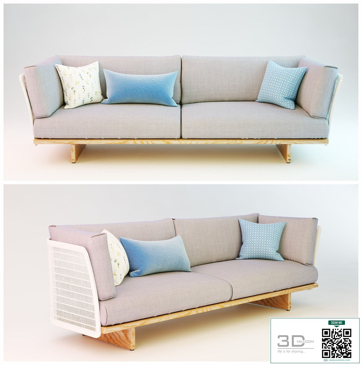 Sofa 3D Model 23