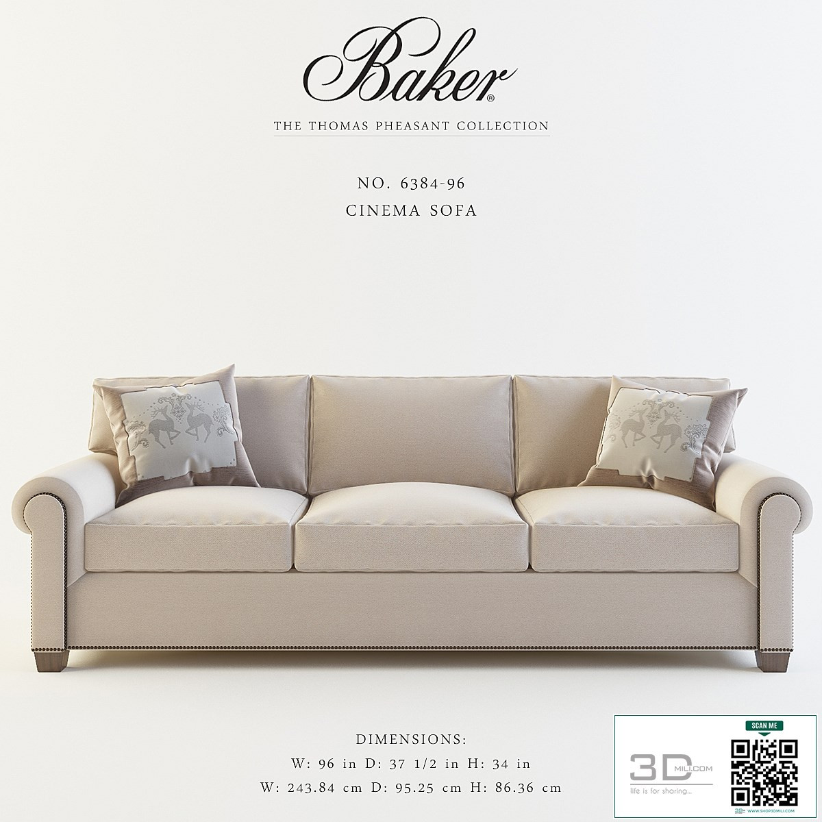 Sofa 3D Model 27