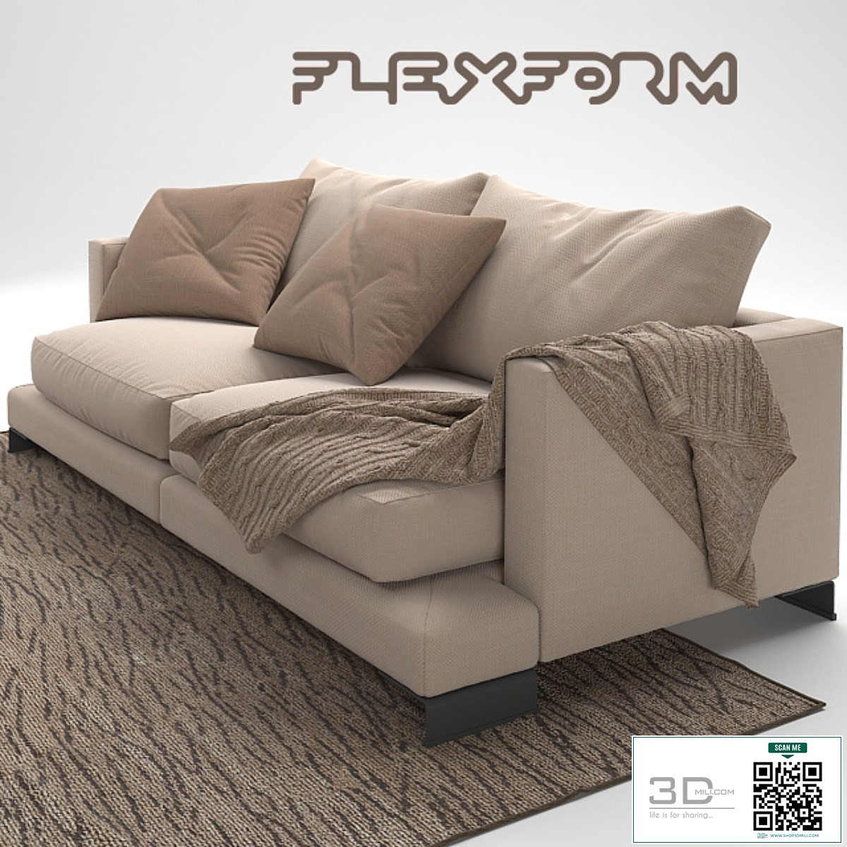 Sofa 3D Model 38