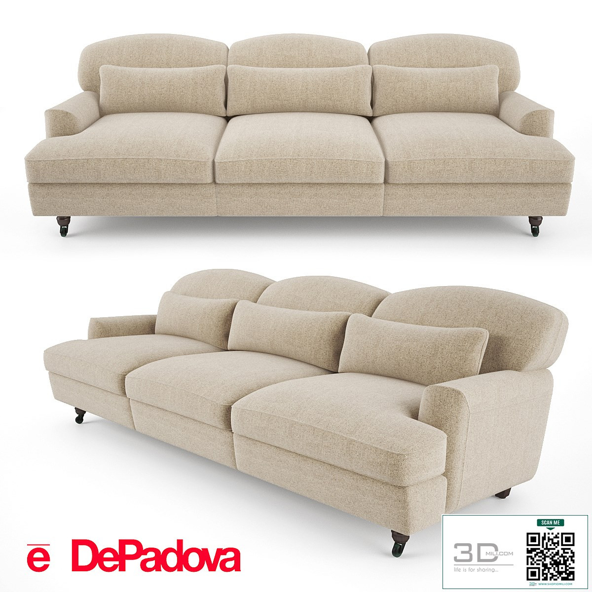 Sofa 3D Model 43