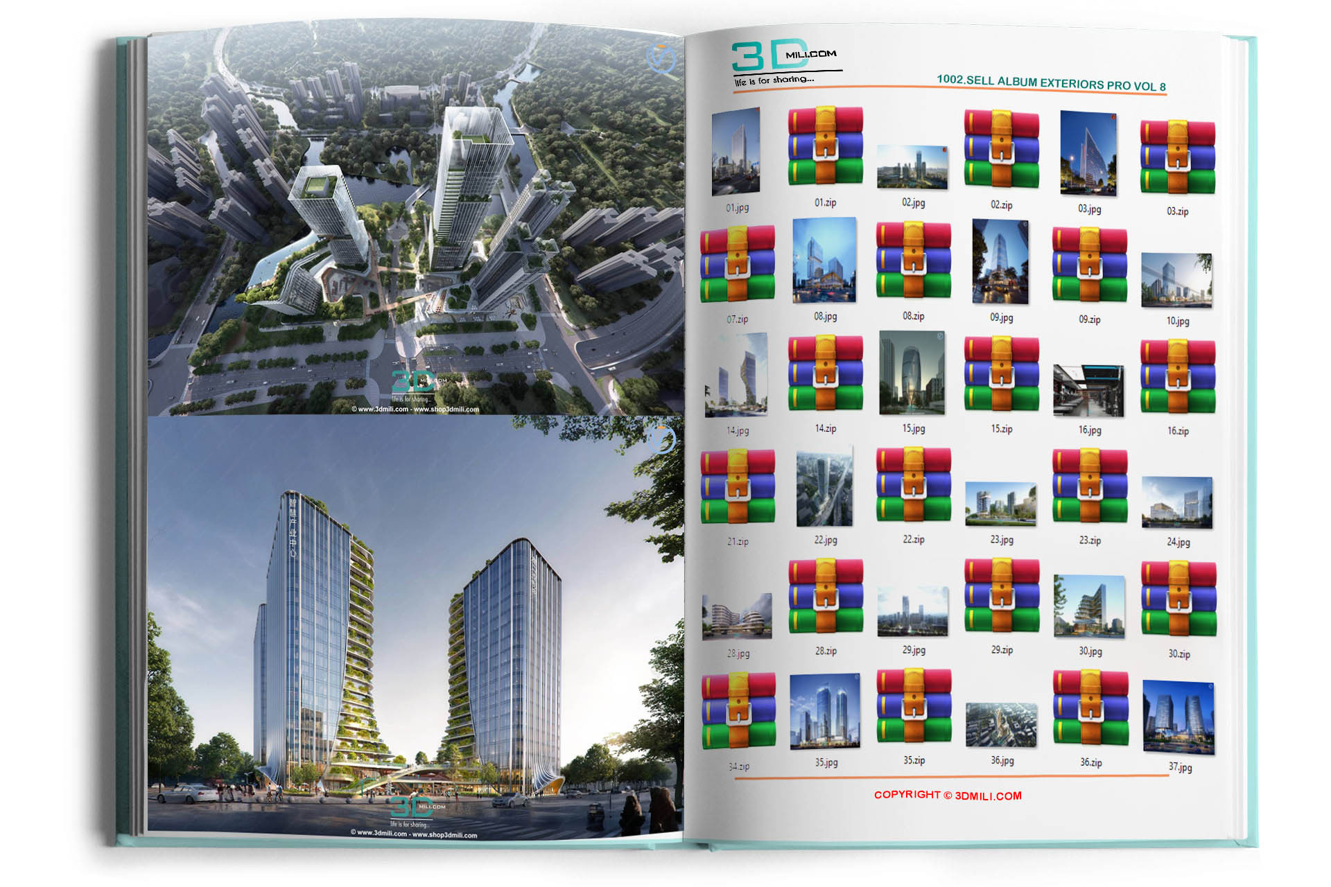 1002.Sell Album Exteriors PRO Vol 8