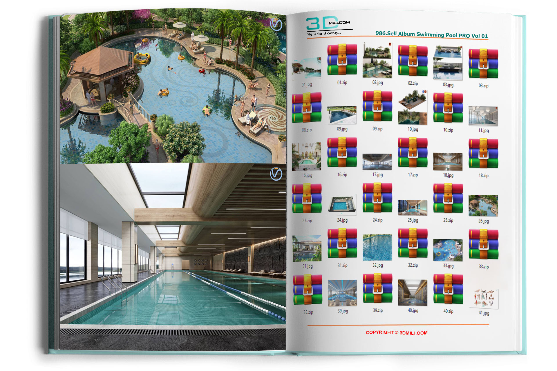 986.Sell Album Swimming Pool PRO Vol 01