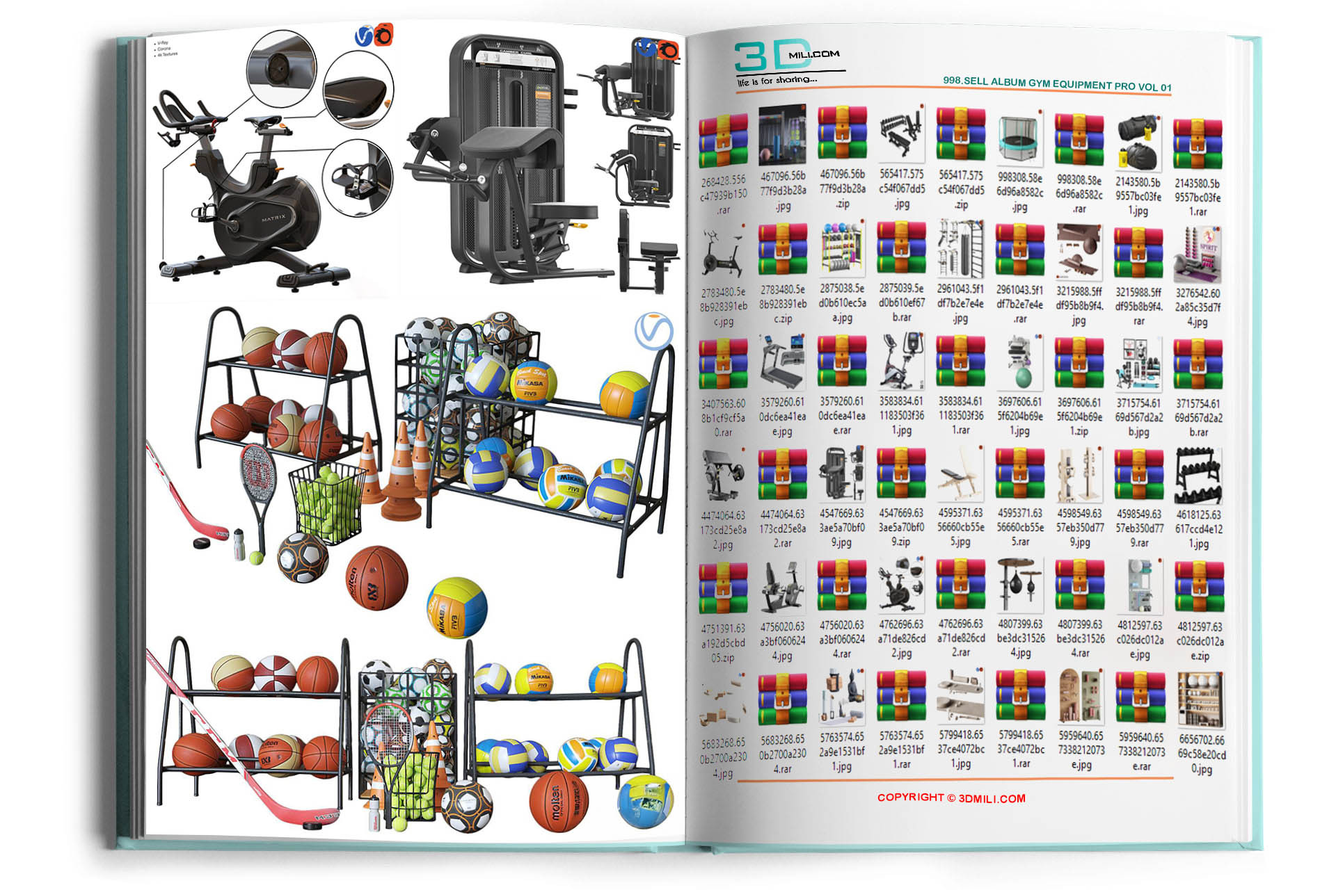 998.Sell Album gym equipment pro vol 01
